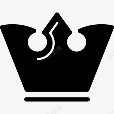 皇室皇冠轮廓变体皇冠图标图标