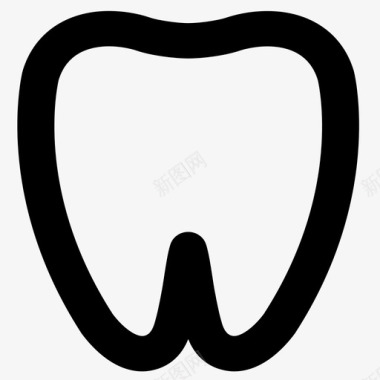 牙齿口腔卫生学图标图标