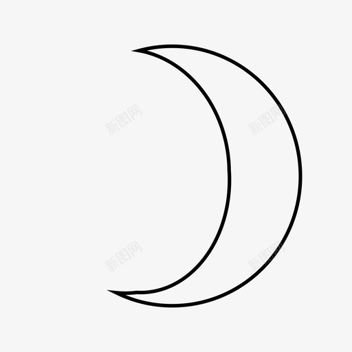 月亮睡觉时间晚上图标svg_新图网 https://ixintu.com 晚上 月亮 睡觉时间 空间