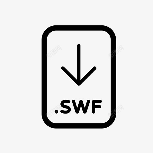 swf文件文件扩展名文件格式图标svg_新图网 https://ixintu.com swf文件 下载 冲击波文件 各种文件 文件 文件作为图标 文件图标 文件扩展名 文件格式