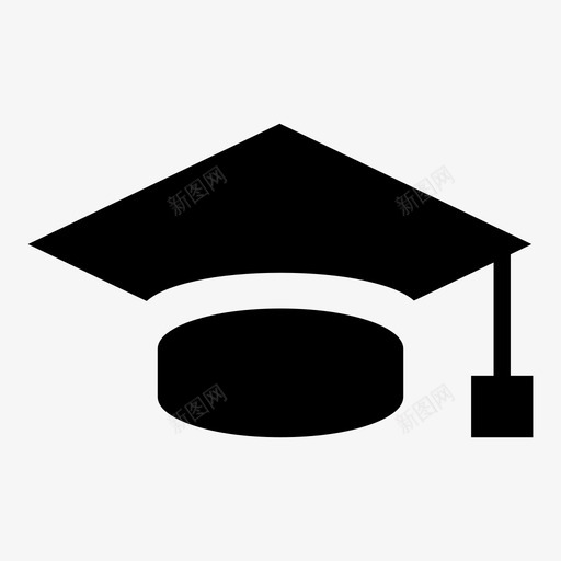 砂浆板学生方形学术帽图标svg_新图网 https://ixintu.com 学术帽 学生 帽子 教育 方形学术帽 毕业帽 毕业生 砂浆板