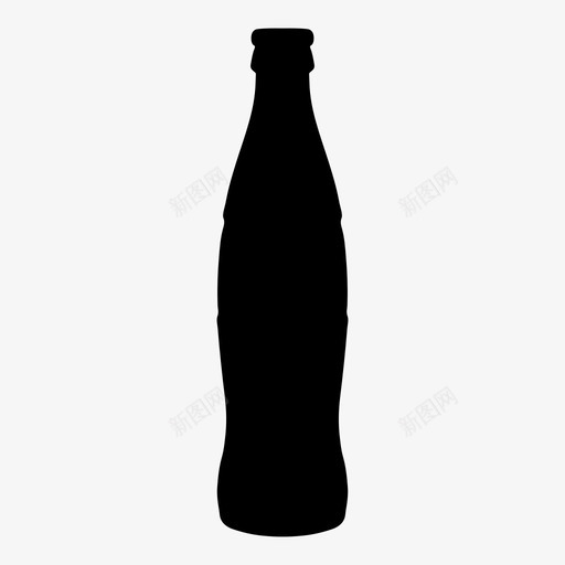 汽水瓶玻璃瓶汽水图标svg_新图网 https://ixintu.com 可乐瓶 可口可乐 气泡 汽水 汽水瓶 玻璃瓶 碳酸饮料 饮料