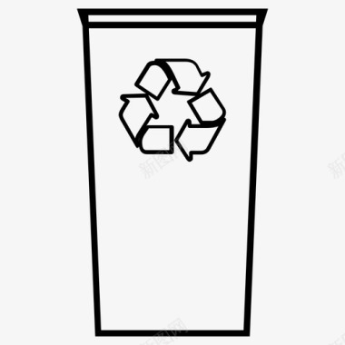 回收站垃圾废物图标图标