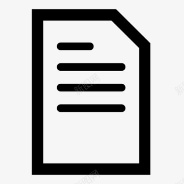 文档文本文件文本文档图标图标