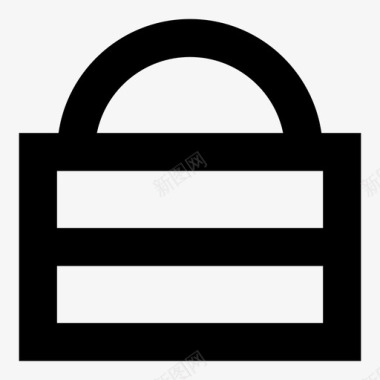 锁定禁止访问密码图标图标