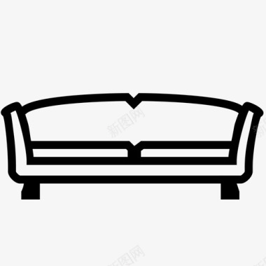 沙发舒适靠垫图标图标