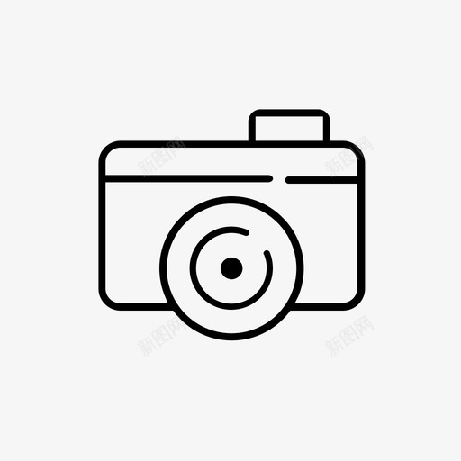 相机拍摄图标svg_新图网 https://ixintu.com 业务 图片 快照 拍摄 摄影 摄影师 数码相机 相机 胶片相机