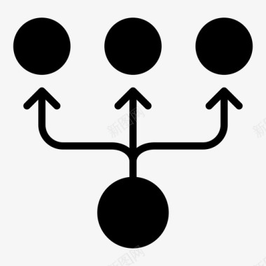 组织结构图管理职业图标图标