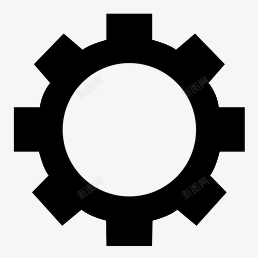 齿轮工具系统图标svg_新图网 https://ixintu.com 偏好 功能 工具 机制 机器 滚动 研磨 系统 设置 齿轮