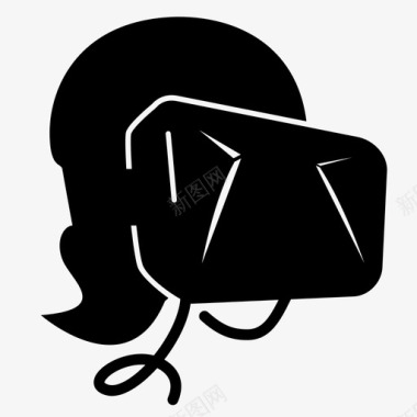 oculus rift游戏虚拟现实图标图标