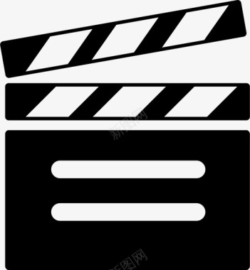 拍板电影电影娱乐图标图标