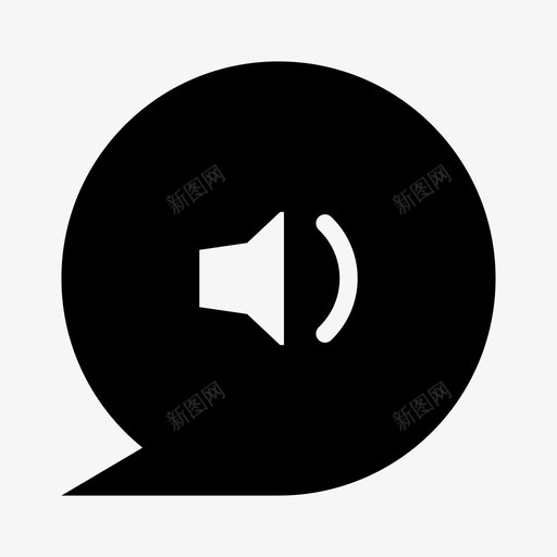 音量噪音播放图标svg_新图网 https://ixintu.com 噪音 声音 声音控制 安静 安静的音乐 扬声器 播放 歌曲 歌曲播放 音量
