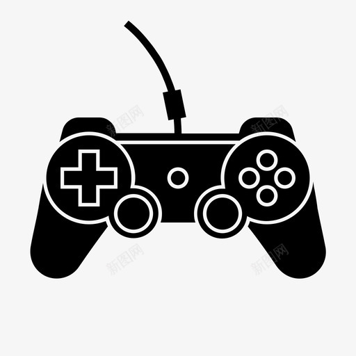 游戏控制器游戏机控制板图标svg_新图网 https://ixintu.com 控制板 游戏控制器 游戏机