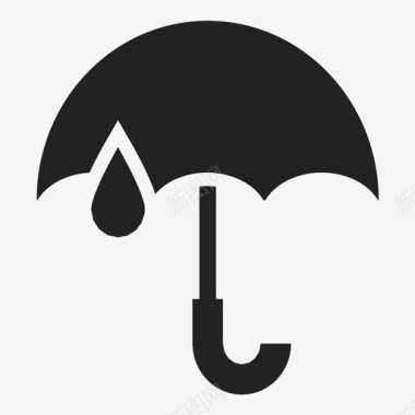 伞雨雨具图标图标