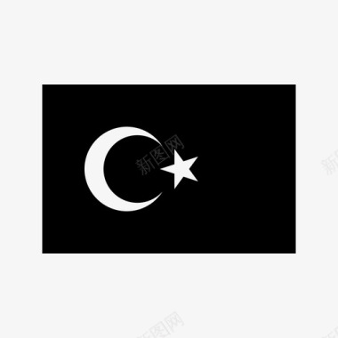 土耳其国家欧洲图标图标