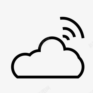 云网络wifi信号连接图标图标
