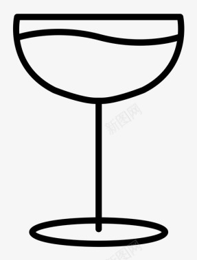 采购产品玻璃酒杯器皿图标图标