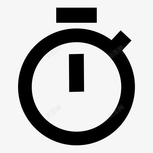 计时器倒计时秒表图标svg_新图网 https://ixintu.com 倒计时 秒表 计时 计时器