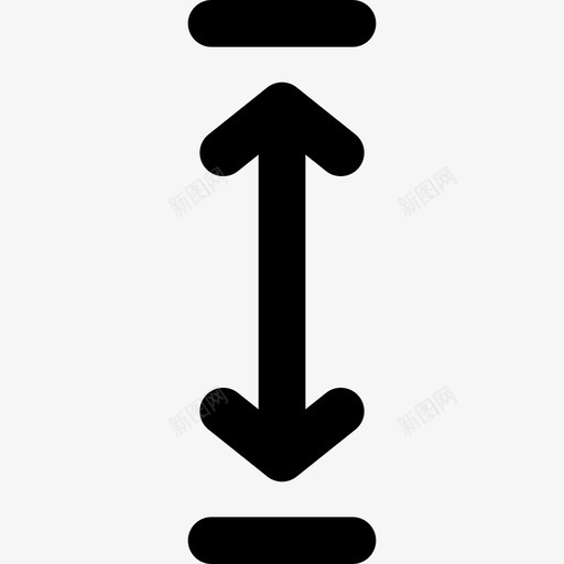 视图高度移动导航图标svg_新图网 https://ixintu.com ui 向上箭头 实心图标 导航 形状 步骤 用户界面 移动 箭头视图实心 视图高度