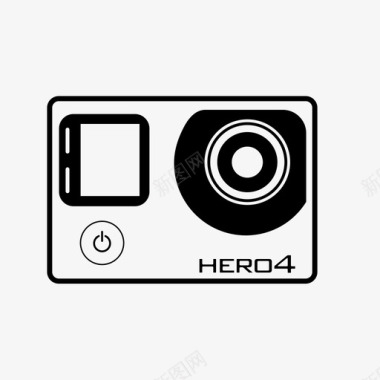 goprohero4公司图标图标