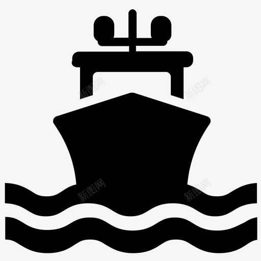 船海水手图标svg_新图网 https://ixintu.com 水 水手 海 海军 海洋 码头 船