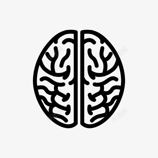 大脑思考者思维图标svg_新图网 https://ixintu.com 100天 Beccoashea 人脑 大脑 头脑风暴 思维 思考者 解剖学