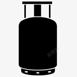 丙烷煤气罐烹饪钢瓶图标高清图片