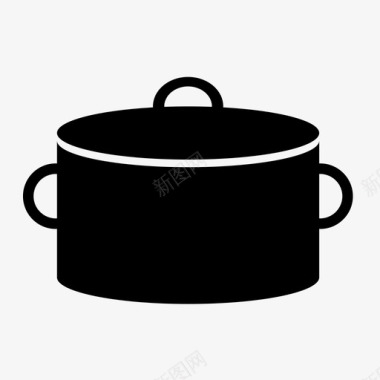 烹饪锅厨师菜图标图标