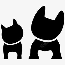 家养猫宠物小狗小猫图标高清图片