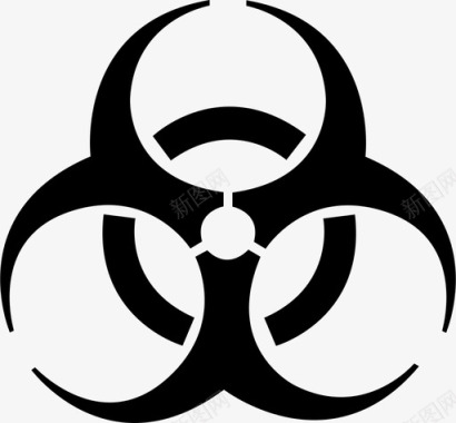 生物危害警告病毒图标图标