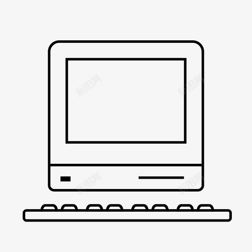 macintoshlc复古产品图标svg_新图网 https://ixintu.com macintoshlc 产品 复古 技术 旧 苹果产品 苹果公司 苹果计算机 计算机 设备