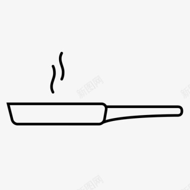 烹饪锅酱汁锅锅图标图标