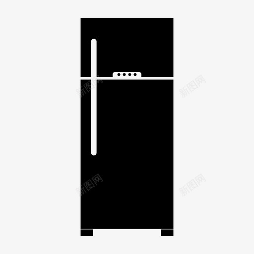 冰箱生活空间厨房图标svg_新图网 https://ixintu.com 冰箱 厨房 厨房房屋 家俱 家具 家用电器 房屋 生活空间
