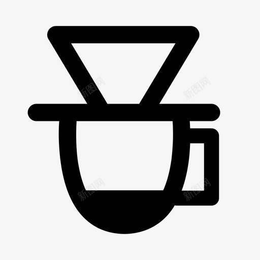 倒过来杯子饮料图标svg_新图网 https://ixintu.com 倒过来 厨房 咖啡店 家庭用品 快乐 早晨 杯子 法式出版社 爪哇岛 饮料