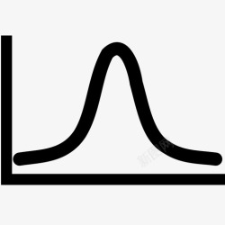 峰值绘图信息折线图图标高清图片