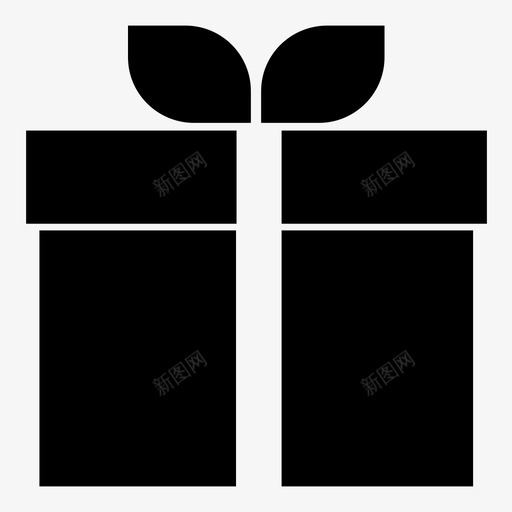 礼物包装惊喜图标svg_新图网 https://ixintu.com 包装 圣诞节 惊喜 捐赠 盒子 礼品包装 礼物 蝴蝶结
