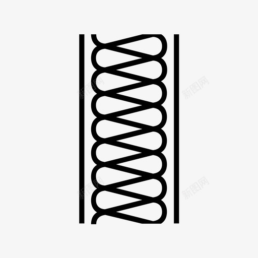 绝缘施工翻新图标svg_新图网 https://ixintu.com 工具 工程 建筑 施工 热工 绝缘 翻新 详图