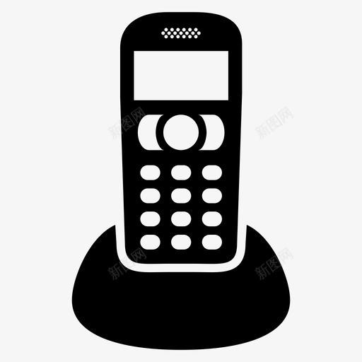 电话技术陆地线图标svg_新图网 https://ixintu.com 固定电话 家庭电话 技术 拨号 电话 通讯 通话 陆地线