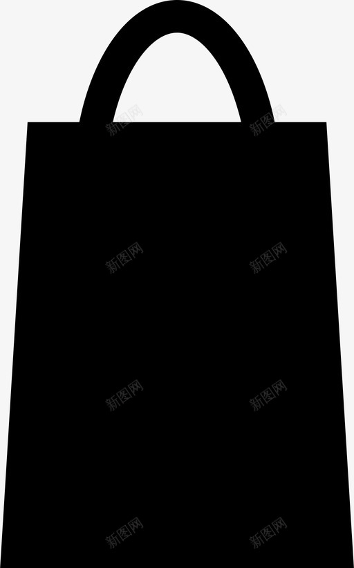 购物袋购物者购买图标svg_新图网 https://ixintu.com 纸袋 结账 购买 购物者 购物袋