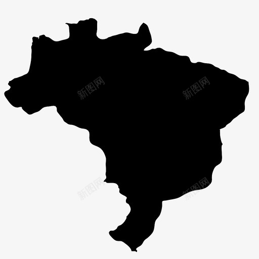 巴西南美洲地点图标svg_新图网 https://ixintu.com 位置 南美洲 国家 地图巴西 地点 巴西 巴西地图 旅游 目的地