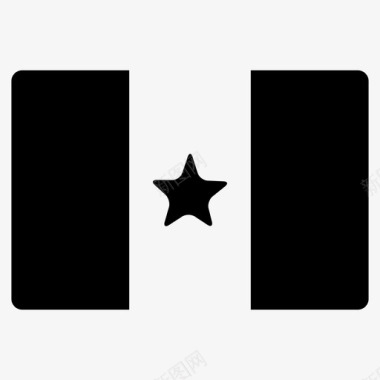 塞内加尔世界的旗帜图标图标