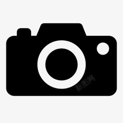 照相机UI照相机简单图标高清图片