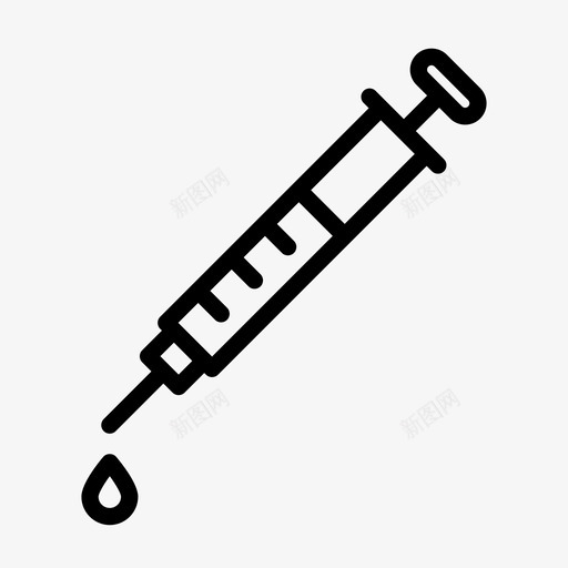 注射器疫苗接种护士图标svg_新图网 https://ixintu.com 医疗 医药 医院 卡通 护士 注射 注射器 疫苗接种 药品 针头