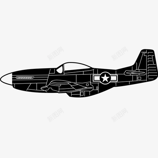 飞机喷气式飞机战争图标svg_新图网 https://ixintu.com 喷气式飞机 战争 机翼 飞机
