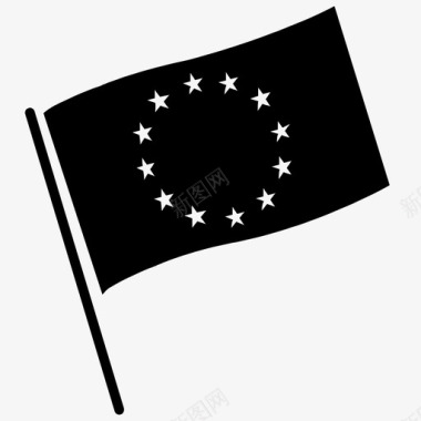 欧洲代表国家符号图标图标