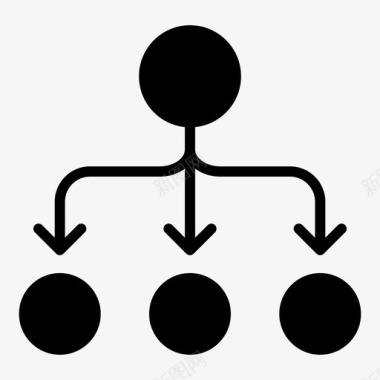 组织结构图职务管理图标图标