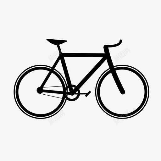 自行车固定齿轮自行车固定齿轮图标svg_新图网 https://ixintu.com 固定齿轮 固定齿轮自行车 自行车 锻炼 骑自行车