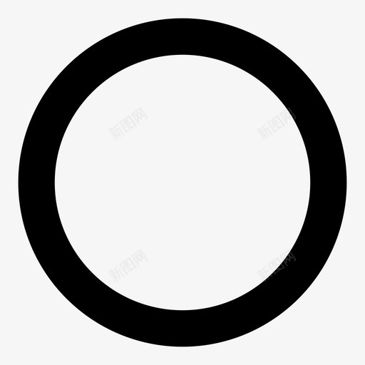 圆环符号图标svg_新图网 https://ixintu.com 圆 环 符号