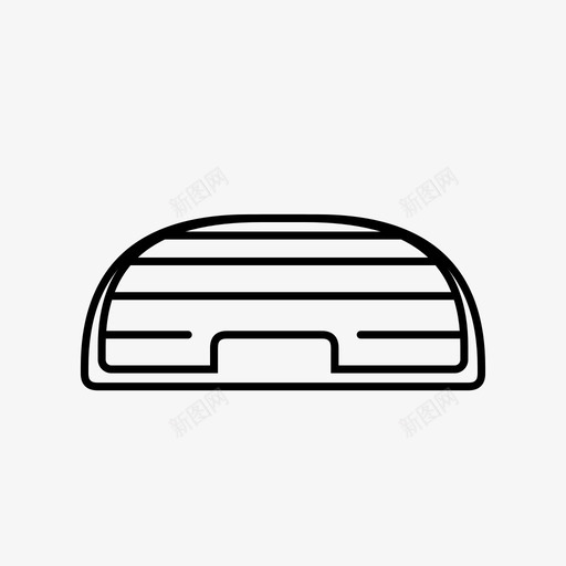 面包盒垃圾箱厨房图标svg_新图网 https://ixintu.com 厨房 垃圾箱 木制 面包盒