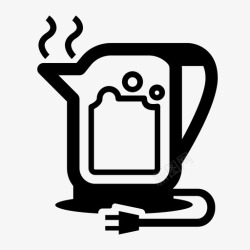 电锅炉电水壶茶具主题茶具图标高清图片